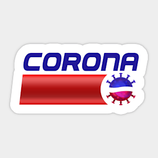 The Corona Sticker